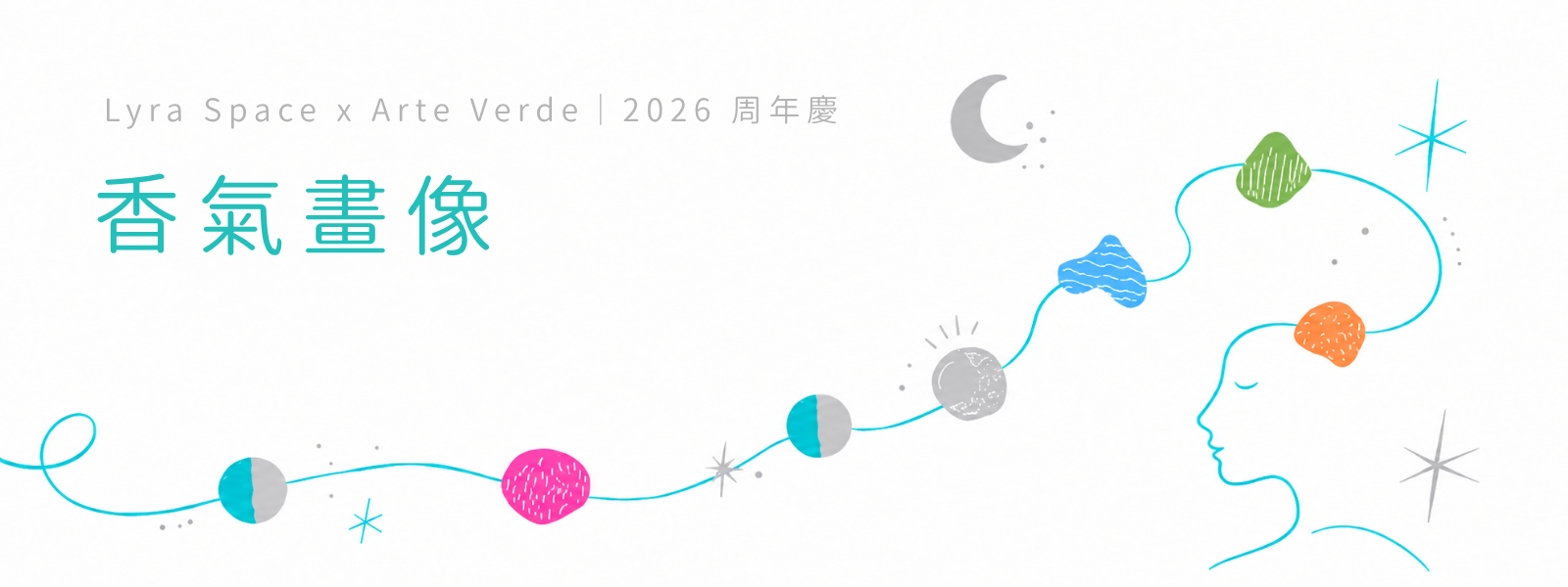 Lyra Space × Arte Verde 2026 週年慶｜香氣畫像‧先聞見你
